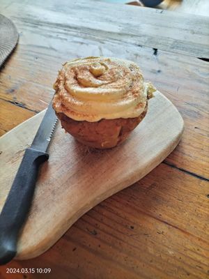 Carrot cake at Sunday Sustainable Bakery in Byron Bay