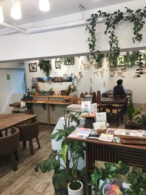 Inside  at Swell Bowls in Tokyo