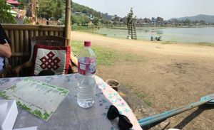 View at Pourquoi Pas in Pokhara