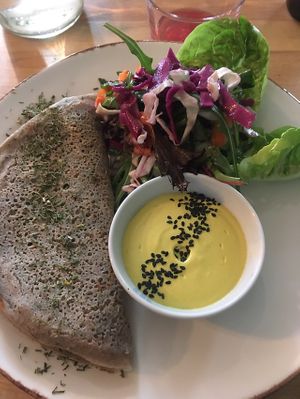 Crespelle  at The Raw Kitchen Malmö in Malmo