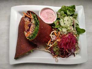 Wrap - Lunch deal at The Raw Kitchen Malmö in Malmo