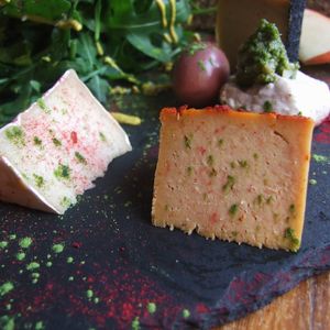 Raw Vegan Cheese at The Raw Kitchen Malmö in Malmo