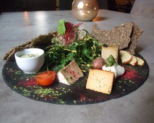 Raw Vegan Cheese Plate at The Raw Kitchen Malmö in Malmo