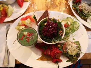 Saturday brunch  at The Raw Kitchen Malmö in Malmo