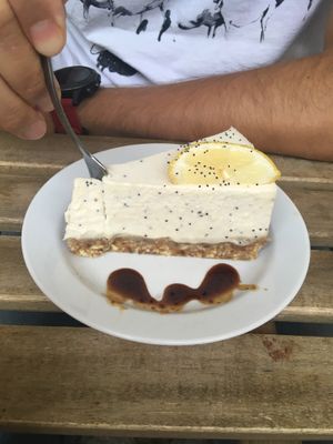 Lemon poppy  at The Raw Kitchen Malmö in Malmo