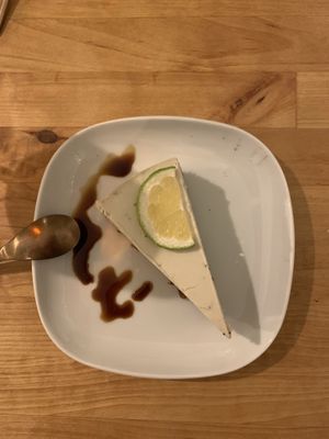 Lemon cake  at The Raw Kitchen Malmö in Malmo