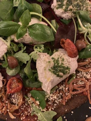 Mozzarella  at The Raw Kitchen Malmö in Malmo