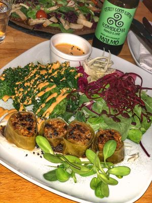 Probiotic Lunch at The Raw Kitchen Malmö in Malmo