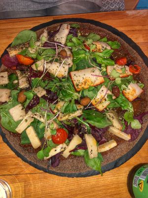 4 Cheese Pizza at The Raw Kitchen Malmö in Malmo