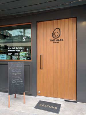 Storefront at The Hass Bistro in Bangkok