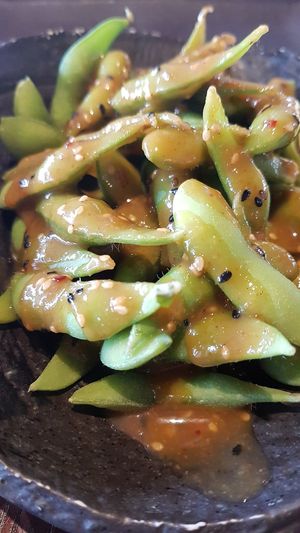 Edamame at Hanamura in Modbury