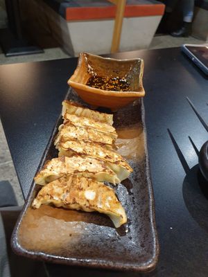 Goyoza at Hanamura in Modbury