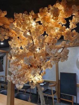 Cherry blosdum decor at Hanamura in Modbury