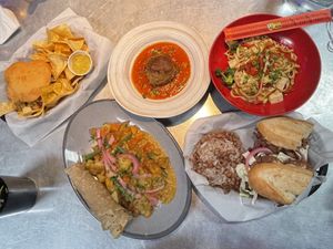 Table's meals   at Bang Up To The Elephant in Denver