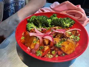 Cassareep rice bowl  at Bang Up To The Elephant in Denver