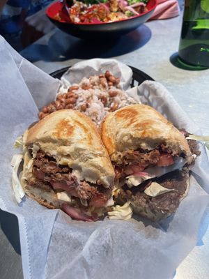 Seitan Reuben  at Bang Up To The Elephant in Denver