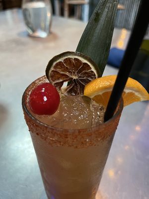 Rhum punch  at Bang Up To The Elephant in Denver