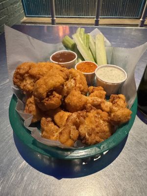 Cauliflower wings  at Bang Up To The Elephant in Denver