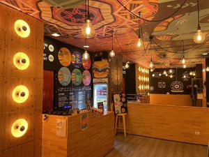 Great location at Flower Burger in Bergamo