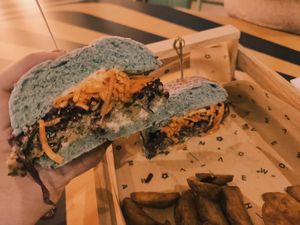 Burguer delicious. at Flower Burger in Bergamo