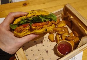  at Flower Burger in Bergamo