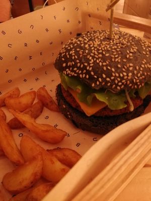 Flower burger at Flower Burger in Bergamo