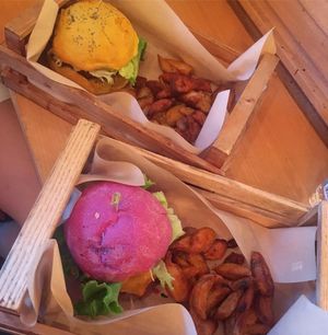 Flower burgers  at Flower Burger in Bergamo