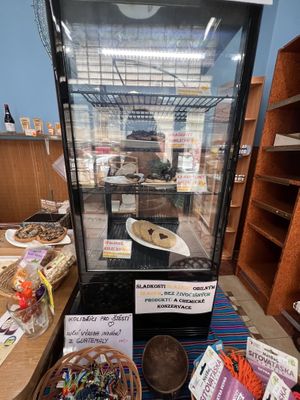   at Vegetarianske Pekarstvi in Prague