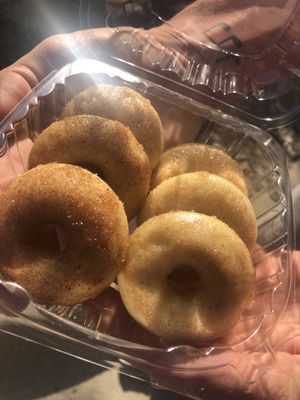 Cinnamon & sugar donuts  at Black Squirrel Bake Shop in Madison