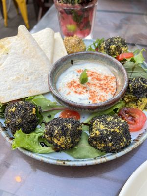 Falafel   at Raiz in Sintra