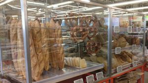 scrumptious bread cabinet at 365 by Whole Foods Market in Long Beach