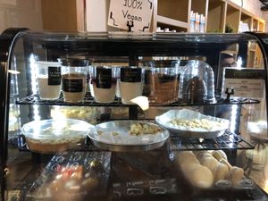 Desserts  at La Farina Tivoni in Tel Aviv