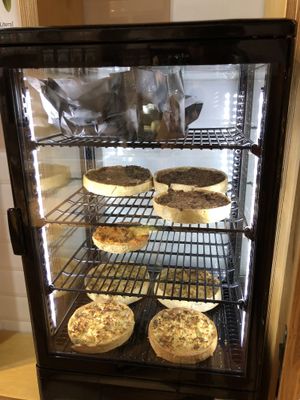 Quiches  at La Farina Tivoni in Tel Aviv