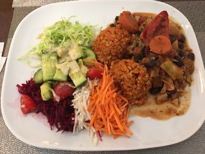 Vegan  at Organic Green Butik and Cafe in Stockholm