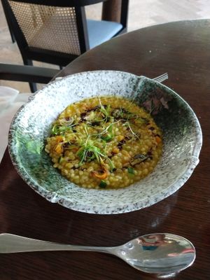 Risotto at Pollen in Central Singapore