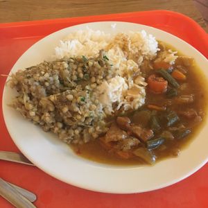 Food from daily buffet at Country Life - Armady in Prague