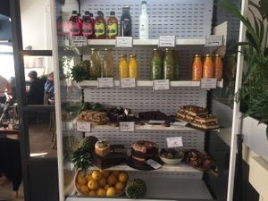 Vegan desserts  at Wolfox in Hove