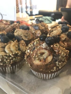 Banana muffins  at Wolfox in Hove