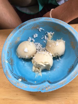 Pina Colada ice-cream  at The Chai Tent in Koh Rong