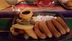 Churros at El Castillo in Valkenburg