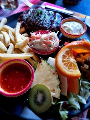 Seitan jackfruit ribs at El Castillo in Valkenburg