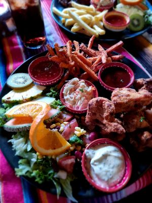 Cauliflower wings at El Castillo in Valkenburg