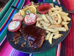 Veganistische steak  at El Castillo in Valkenburg