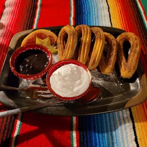 Vegan churro's at El Castillo in Valkenburg