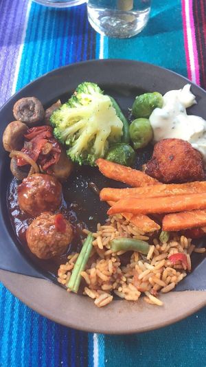 buffet   at El Castillo in Valkenburg