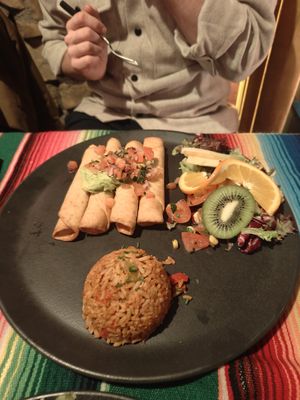 Taquitos at El Castillo in Valkenburg