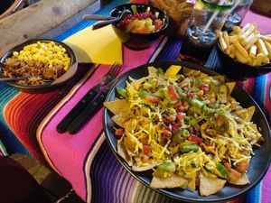 Nachos sin carne at El Castillo in Valkenburg