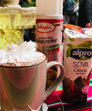 Hot Cocoa  at El Castillo in Valkenburg