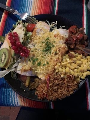 Enchiladas vegan 🌱  at El Castillo in Valkenburg