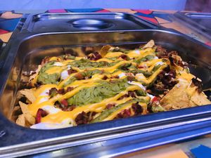 Nachos sin carne at El Castillo in Valkenburg